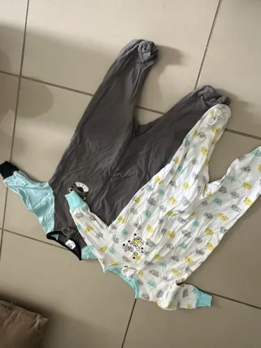 Kit com 2 macacões estampados Gerber RN