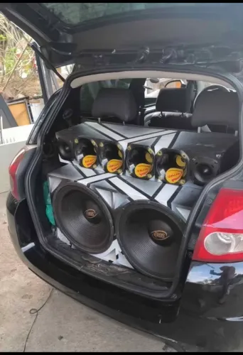 Som automotivo, alto falante Eros 15