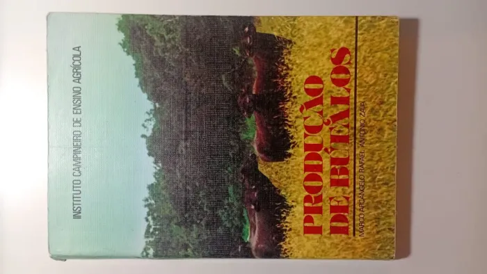 Livro Produção de Búfalos