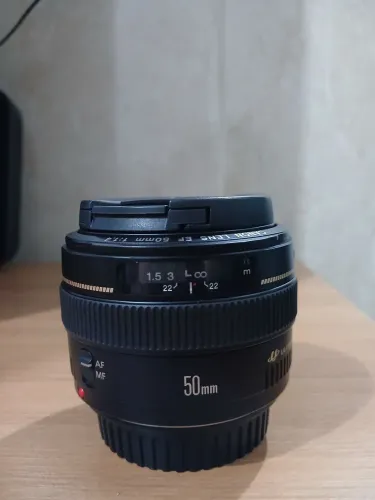 Lente canon 50mm 1.4 Novissima