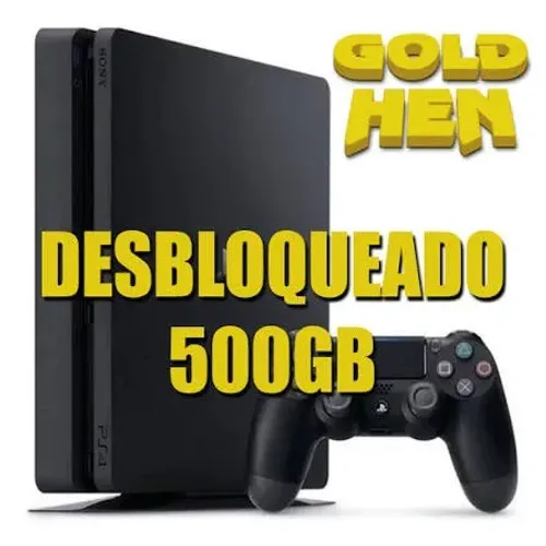 PS4 Desbloqueado com Jogos e 6 Meses de Garantia