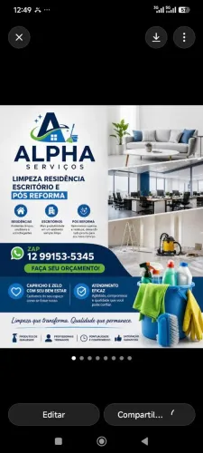 Limpeza em geral reformas e serviços residencias