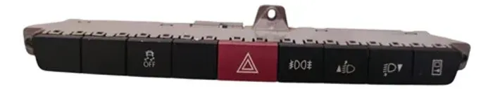 Comando Pisca Alerta Iveco Daily 65cs 2023 Preto