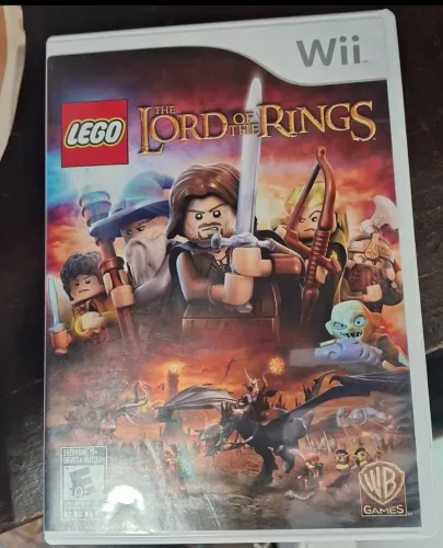jogo físico LEGO The Lord of the Rings para o console Nintendo Wii