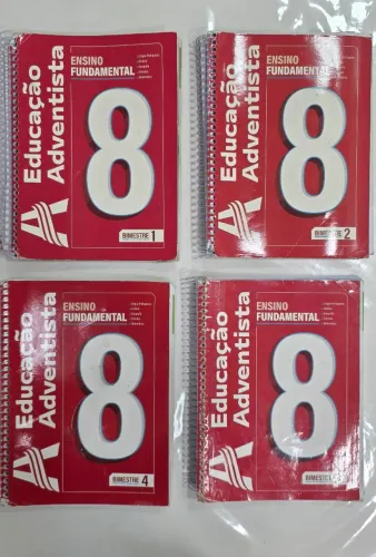 LIVROS DIDÁTICOS COLÉGIO ADVENTISTA 8° ANO