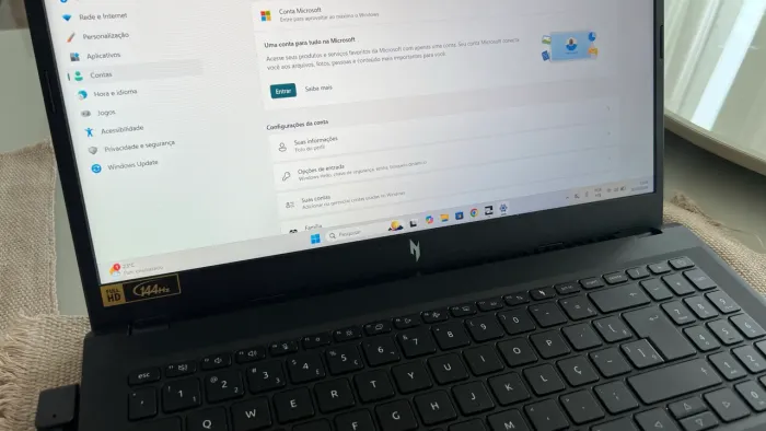 Notbook accer nitroV15