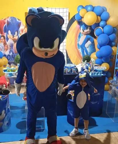 Leve o Personagem SONIC pro seu EVENTO !