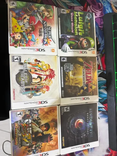 Jogos originais Nintendo 3ds preço variados