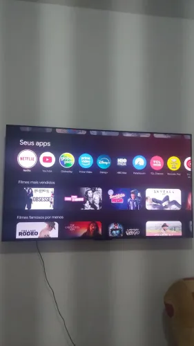Vendo televisão TCL smart TV 50 polegadas com poucos meses de uso