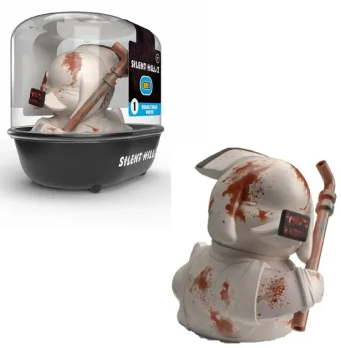 TUBBZ Primeira edição: Silent Hill - Bubble Head Nurse Cosplay Rubber Duck Vinyl Figure