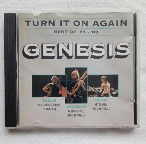 CD Genesis - Live / Turn It On Again: Best Of 81 - 83 (1991)