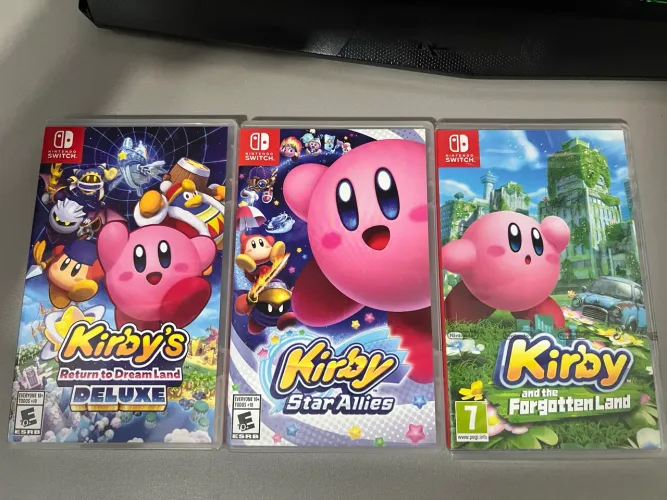 ESPECIAL: Kit KIRBY - SWITCH - 2 LACRADOS