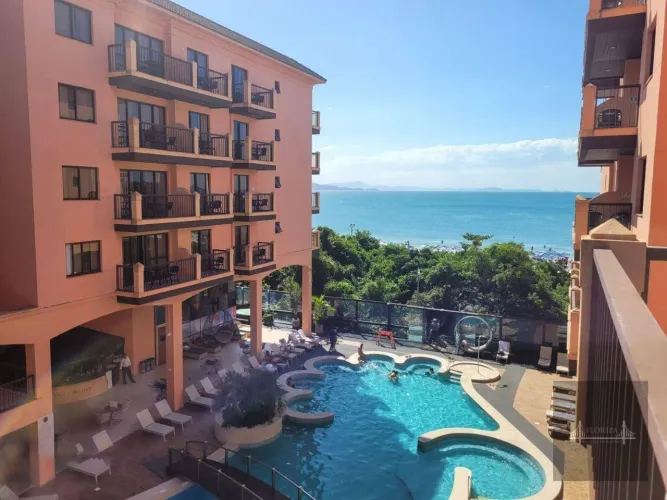Apartamento com 1 dormitório à venda, 53 m² por R$ 1.500.000 - Jurerê - Florianópolis/SC