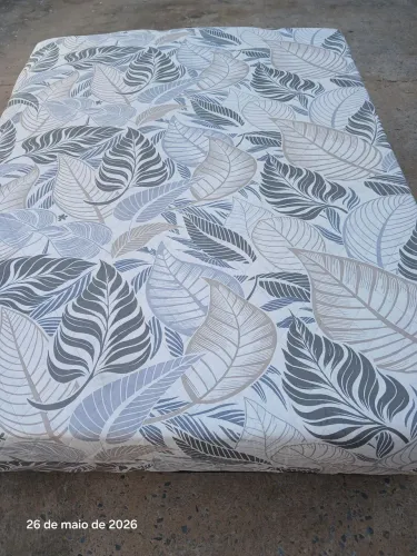 Cama box casal espuma bem confortável entrego 