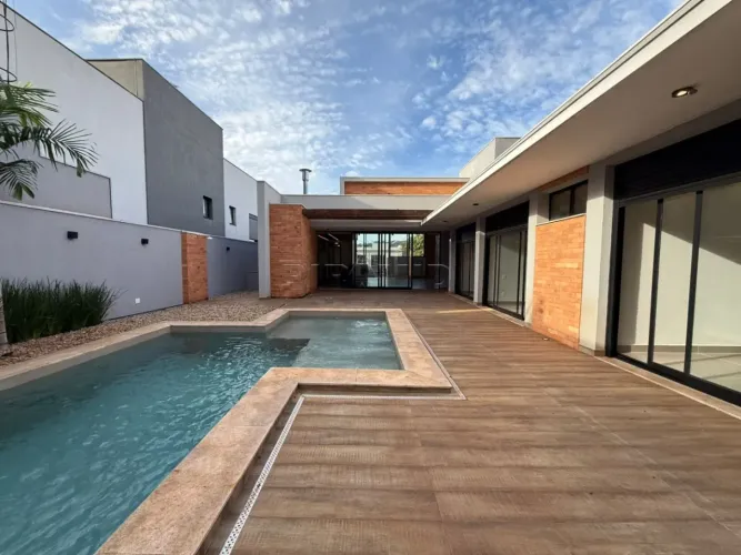 Casa alto padrão em condomínio fechado, Bonfim Paulista, Zona Sul de Ribeirão Preto/SP.