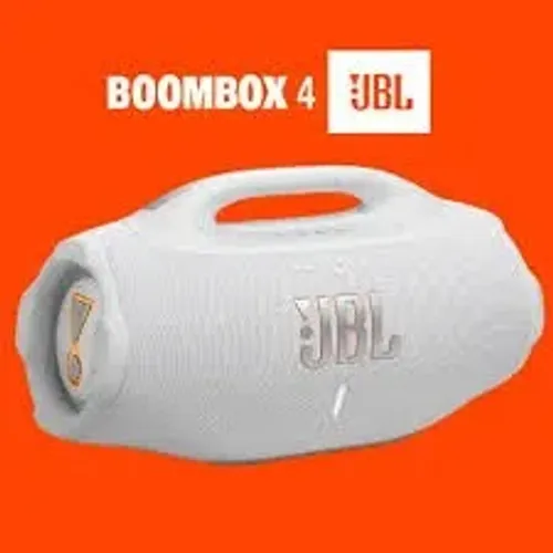 JBL Boombox 4 Branca Lacrada Original 