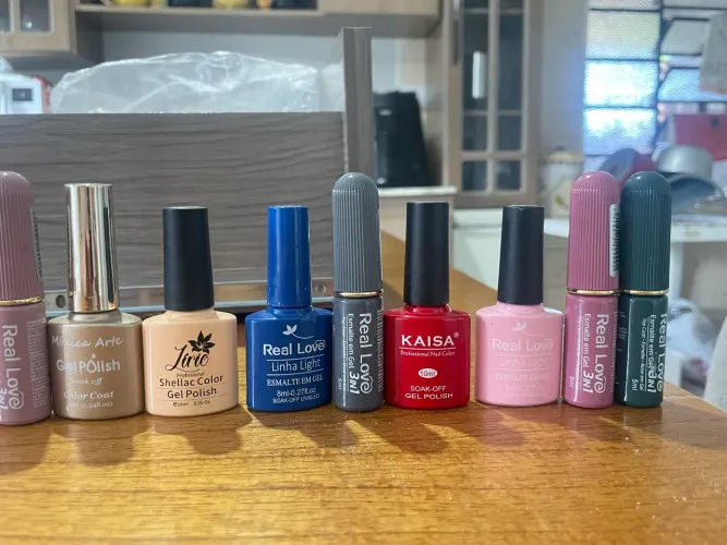 Esmaltes em gel 