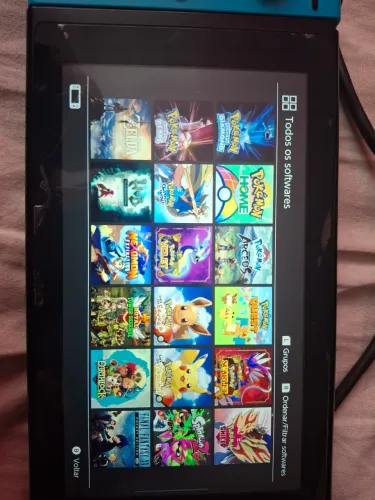Nintendo switch V2 com Jogos
