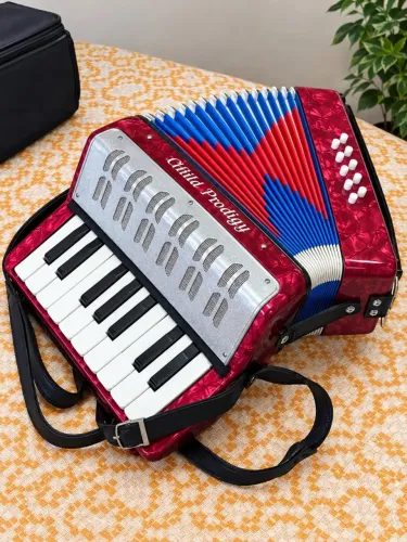 ? Acordeon Infantil 8 Baixos Child Melody Funcionando Perfeitamente