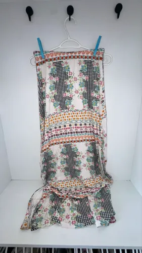saia longa estampada p