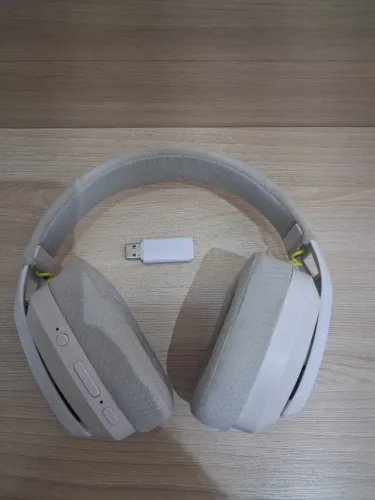 Headset Gamer Sem Fio BINNUNE BW06 Branco
