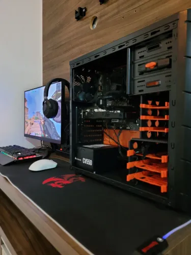 PC Gamer Completo com monitor 144hz | RX 5500XT 8gb | Nvme 512gb