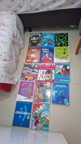 Livros didáticos FTD e editora do Brasil 8° ano 
