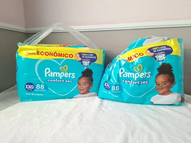 Fralda Pampers Confort Sec XXG