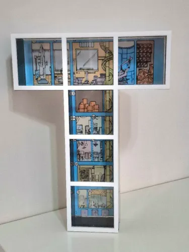 Torre Titã de Os Novos Titãs DC - Para peças Eaglemoss