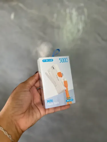 Carregador portátil 5 mil mAh - ENTREGA A DOMICÍLIO