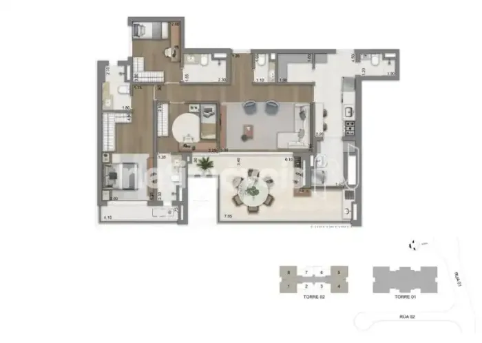 Venda Apartamento 3 quartos Jardim das Acácias São Paulo