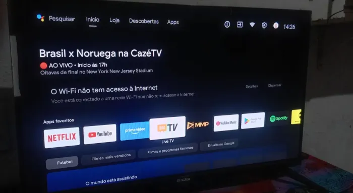 Tv AIWA 32' c/ antena digital