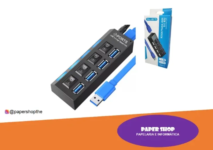 hub usb 4 portas