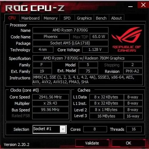 Ryzen 7 8700g - CoolerBox