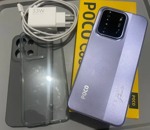 Poco C85 128 gigas 12 de Ram, NFC. Garantia de 1 ano. Celular novo!! Comprado dia 20