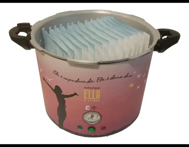 Auto clave Ella de 8 litros prática é fácil de usar 