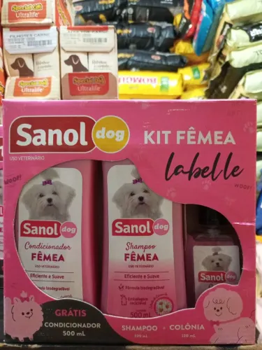 Kit shampoo, condicionador e perfume 