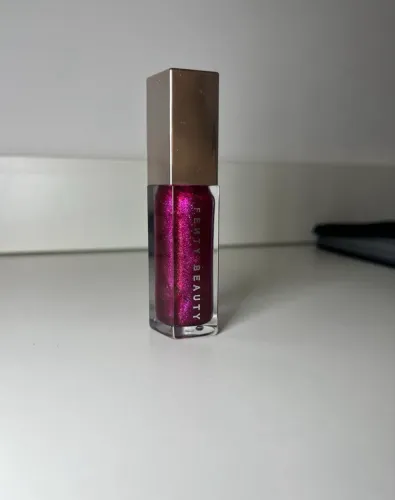Gloss Bomb Fenty Beauty novo cor Fuschia flex