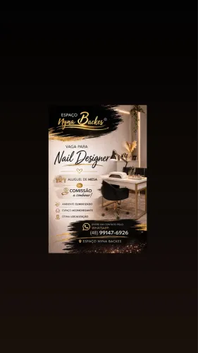 Vaga para NAIL DESIGNER 