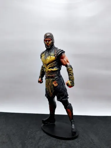 Scorpion Mortal Kombat - Estátua de Resina 19cm