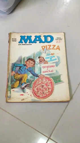 Revista Mad número 23 - primeira série - editora Vecchi