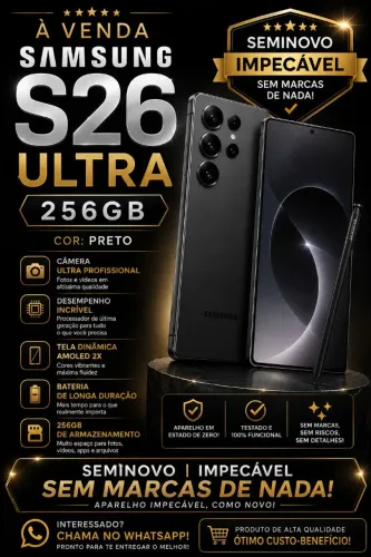 S26 ultra impecável 