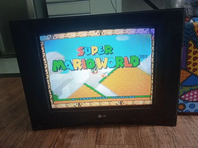 TV tubo LG 21" tela plana no estado