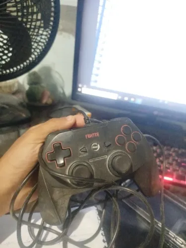 Controle USB pegar em Pc celular e ps3 e outros eletrônicos