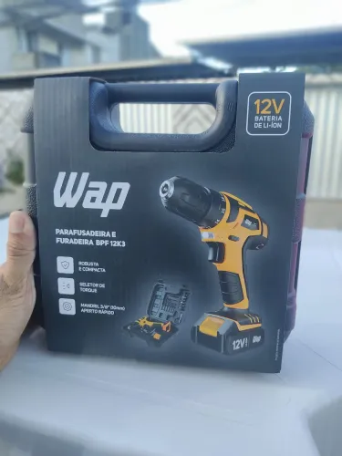 Parafusadeira e Furadeira 12v WAP (Pronta entrega)