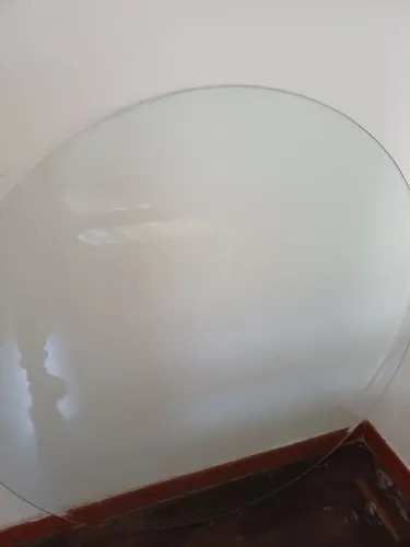 Tampo de vidro para mesa com 10 mm