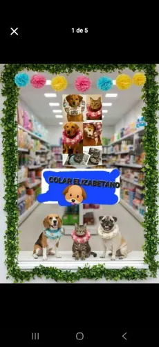 Colar / Rosquinha Elizabetano e Cone Elizabetano pós operatório de tecido ,roupas pet