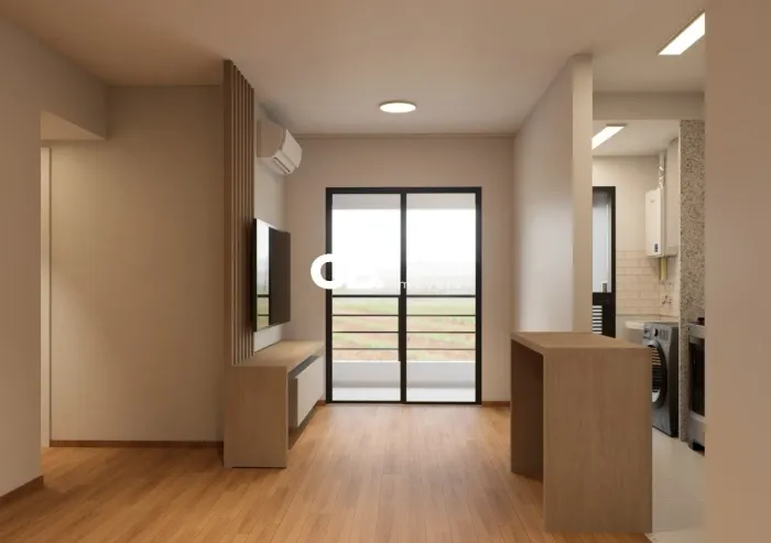 LOCAÇÃO | Edíficio Malibu | 51m² | 2 quartos | 1 suíte | Aurora | Londrina