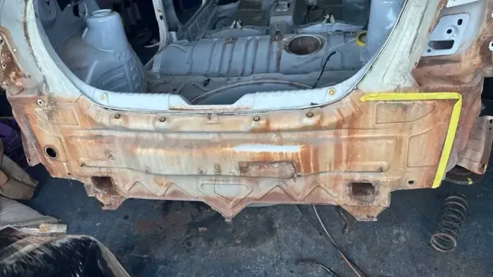 Retalho Painel Traseiro Sem Bojo Vw Gol G6 1.6 8v 2015 *105