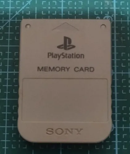 Memory Card PS1 Original Usado em perfeito estado